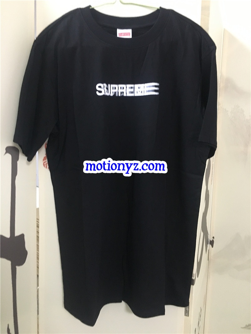 Supreme Black T-Shirt(White Letters)